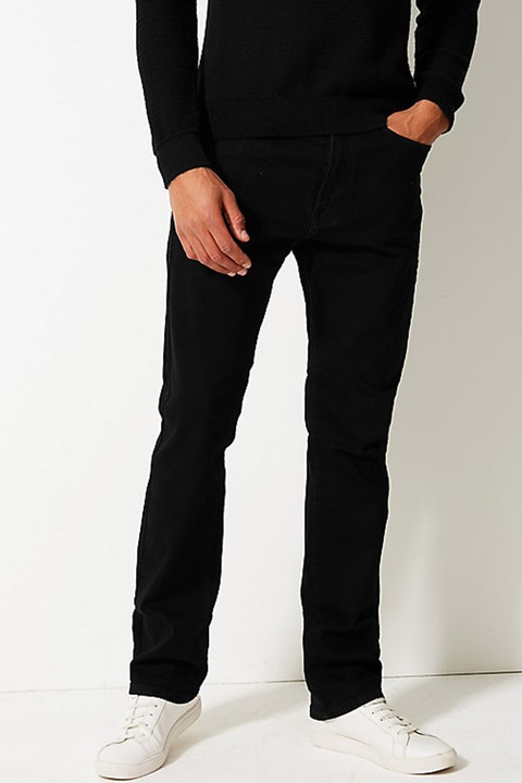 Marks & Spencer, Blugi regular fit, Negru