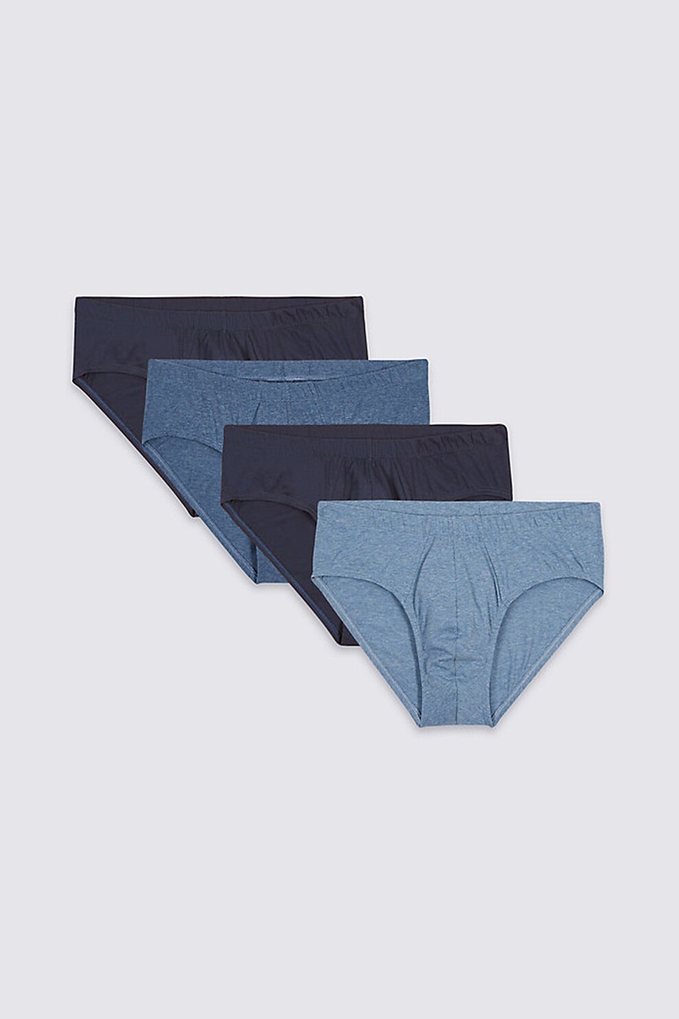 Marks & Spencer, Set de chiloti - 4 perechi, Albastru