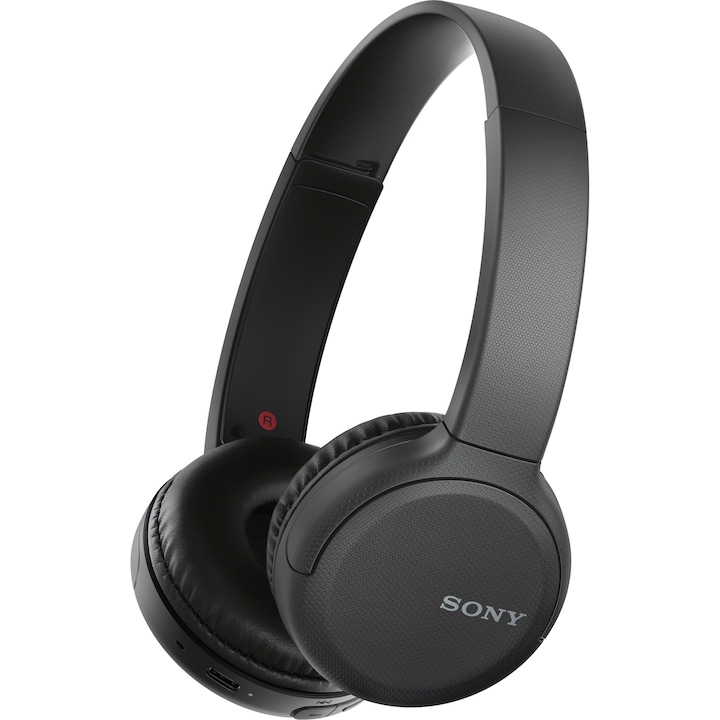 Аудио слушалки Sony WHCH510B, On-Ear, Bluetooth, Микрофон, Автонoмия до 35 часа, Черни/Black