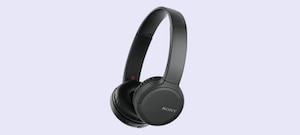 Casti On-Ear SONY WHCH510B, Bluetooth, Microfon, 35 ore autonomie, Negru