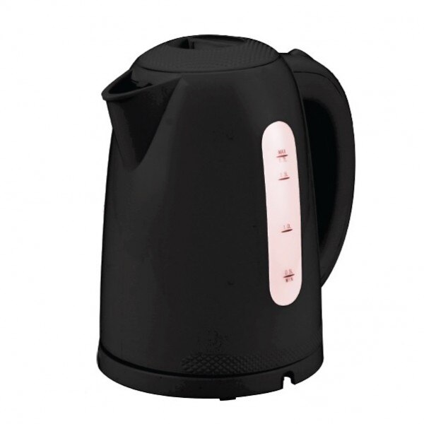 Fierbator electric Studio Casa, KET 1797B Blackline Family, 2200 W, 1.7 l, Negru