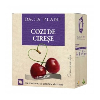 Ceai Cozi de Cirese, 50gr, Dacia Plant Ceai Cozi de Cirese, 50gr, Dacia Plant
