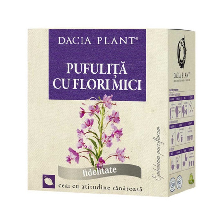 Ceai Pufulita, 50 gr, Dacia Plant