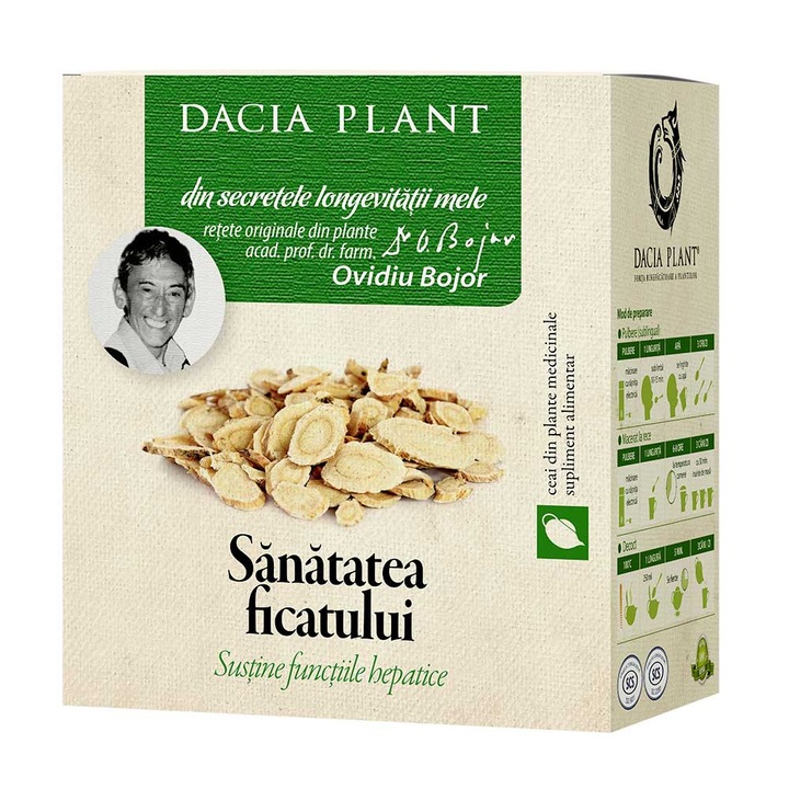 Ceai Sanatatea Ficatului Dacia Plant 50gr