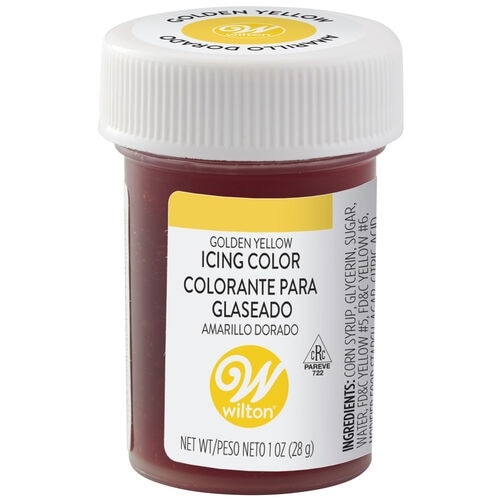 Colorant alimentar gel galben auriu, 28.3g - Wilton