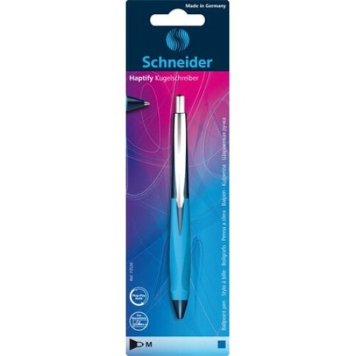 SCHNEIDER "Haptify" 0,5 мм синя химикалка