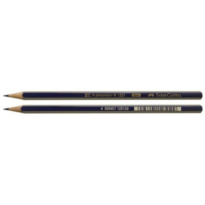FABER-CASTELL "Goldfaber" 2H hatszögletű grafitceruza