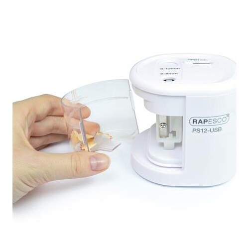 Rapesco Ps12 Usb Kétlyukú, Asztali, Elemes, Usb Töltővel Rapesco, 74 Asztali Hegyező eMAG.hu