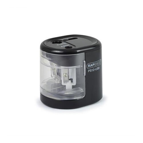 Rapesco Ps12 Usb, Kétlyukú, Asztali, Elemes, Usb Töltővel Rapesco, 74 Asztali Hegyező eMAG.hu