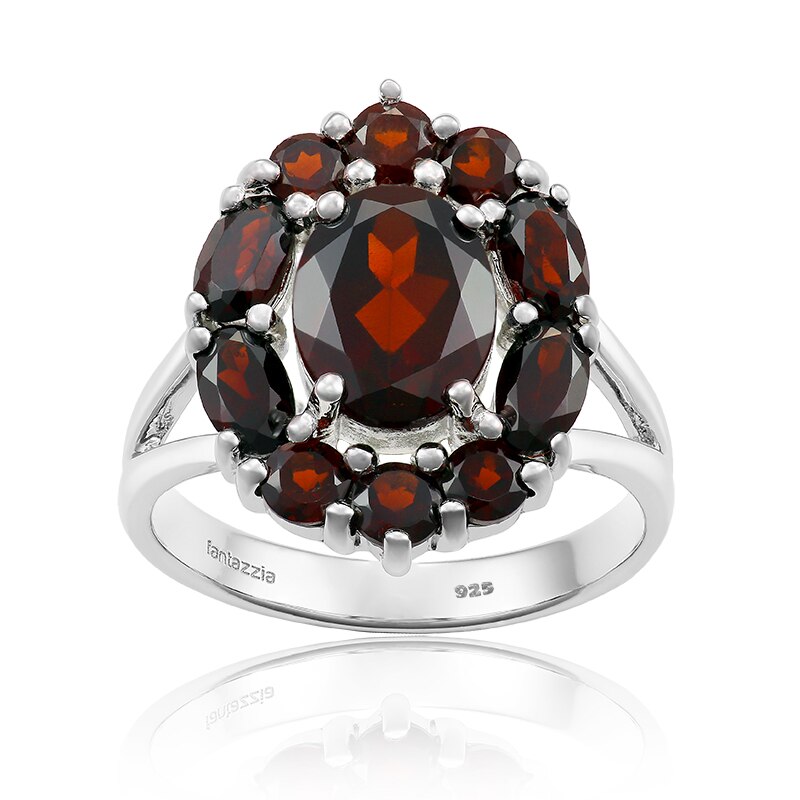 Inel Fantazzia Argint 925 Granate, 52 RPRG4447