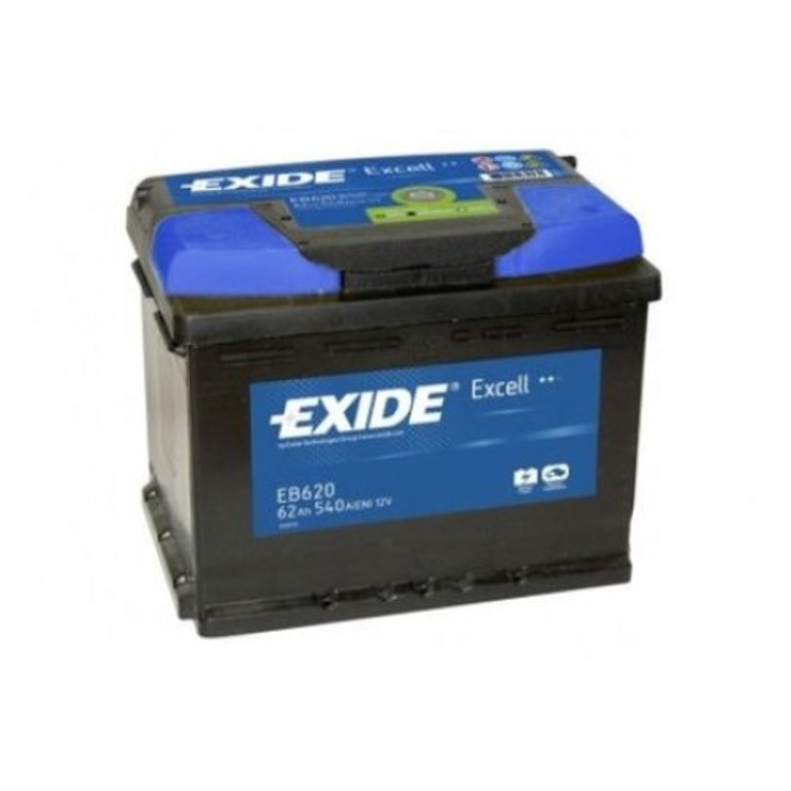 Baterie auto Exide Excell 62Ah 540A EB620 540