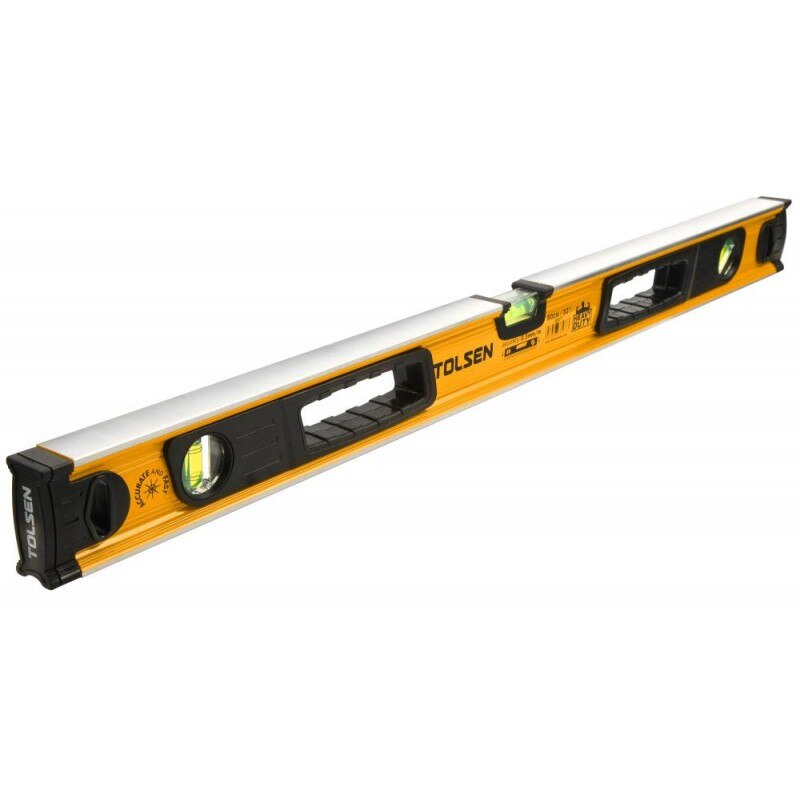 Nivela Tolsen, 80 cm, calitate industriala, cadru aluminiu