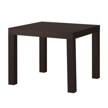 Masuta pentru cafea, 55 x 55 cm, Negru/Maro Masuta pentru cafea, 55 x 55 cm, Negru/Maro