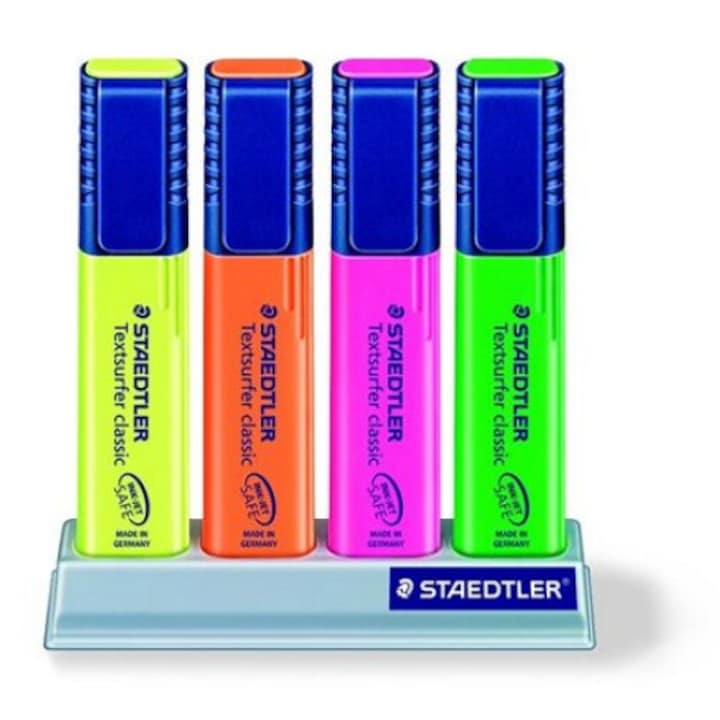 Комплект маркери STAEDTLER, 1-5 мм, 4 цвята