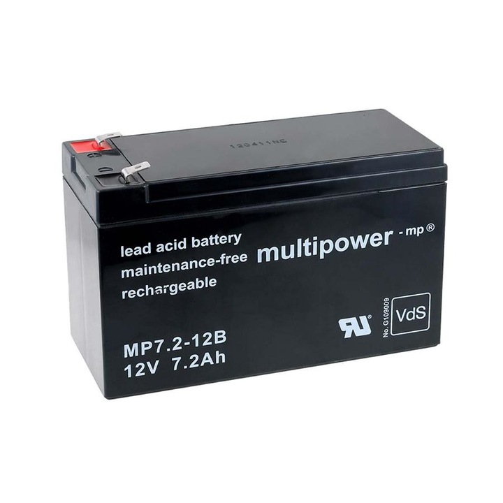 Acumulator multipower MP7,2-12B 12V 7,2Ah