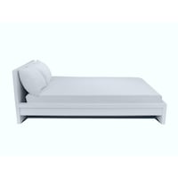 Husa de pat Home Still Jersey 160x200 cm + 2 fete de perna 50x70 cm, bumbac, alb