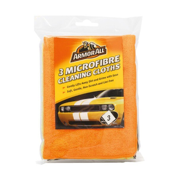 Set 3 lavete microfibre Armor All 40x30cm GAA40075EN
