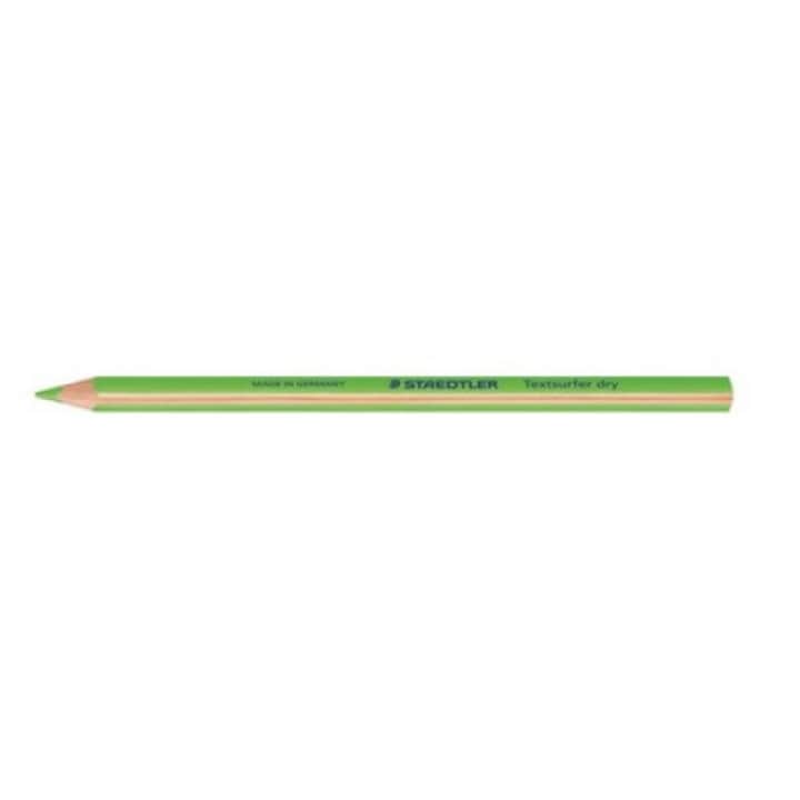 Цветни моливи, Staedtler, Триъгълни, 12 бр., Зелени