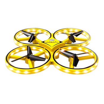 Mini drona controlata prin gesturi, inductie inteligenta, 2.4 Ghz, cu lumina LED, Antech Sim Mini drona controlata prin gesturi, inductie inteligenta, 2.4 Ghz, cu lumina LED, Antech Sim