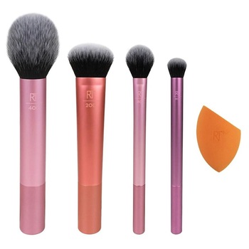 Set 4 pensule Real Techniques, Everyday Essentials Penselenset Set 4 pensule Real Techniques, Everyday Essentials Penselenset