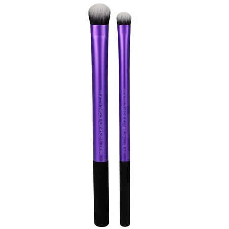 Set 2 pensule Real Techniques, Instapop Eye Brush Duo, aplicare fard - eMAG.ro
