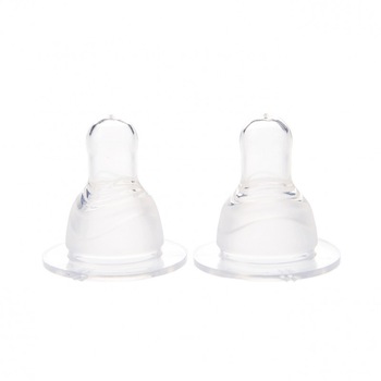Set 2 tetine silicon super fin Minut Baby 0+ Set 2 tetine silicon super fin Minut Baby 0+
