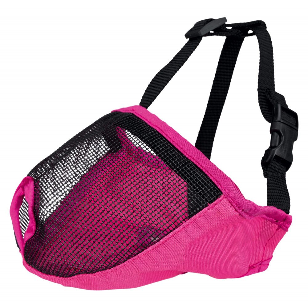 Botnita Trixie pentru caini cu bot scurt (turtit) M 45 cm roz 17623