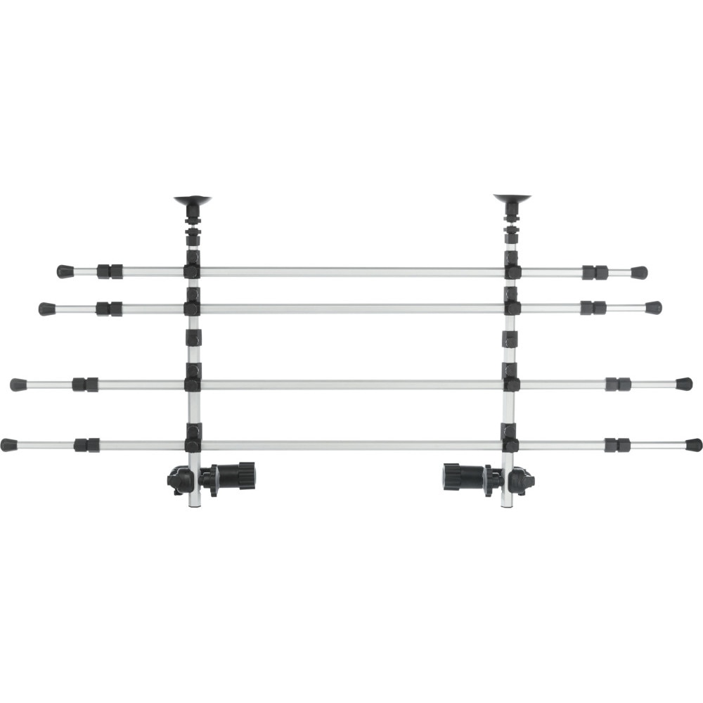 Grilaj Trixie auto l 105-172 cm /h 46-60 cm argintiu/negru 13172