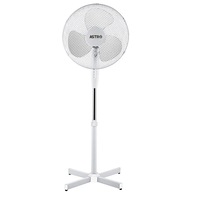 ventilator cu picior stand fan 45w 3 viteze 40 cm oscilatie protectie la supra-incalzire alb model 40-2 astro imagen 10_0_
0