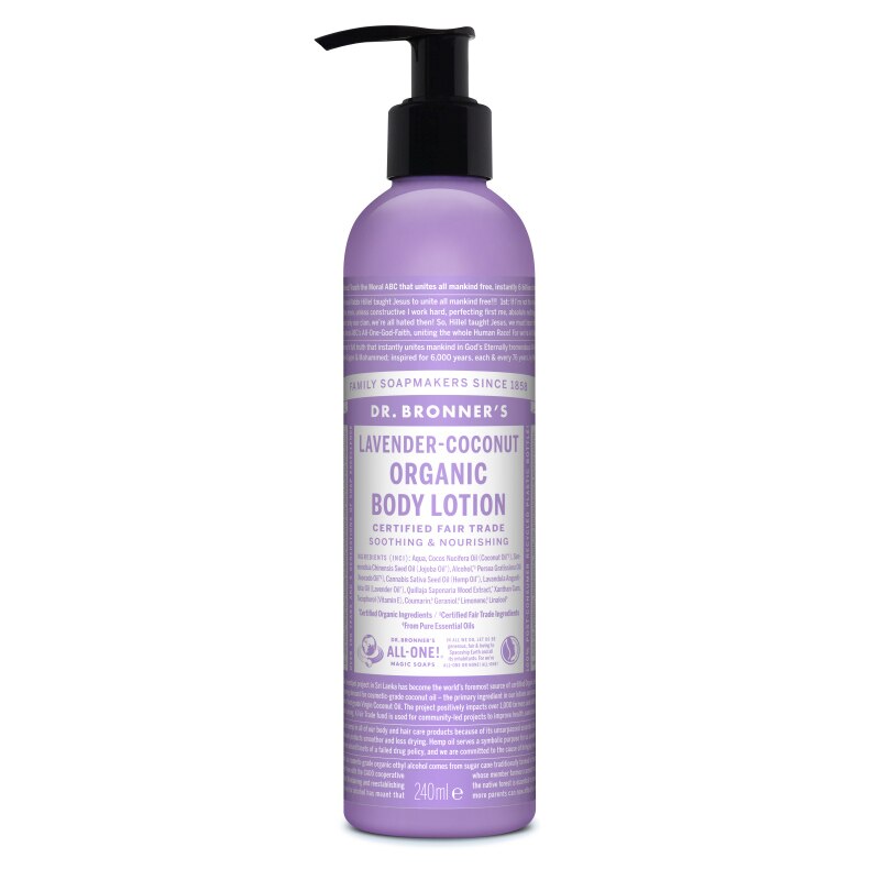 Dr. Bronner's, lotiune Organica de Lavanda si Cocos, 240 ml