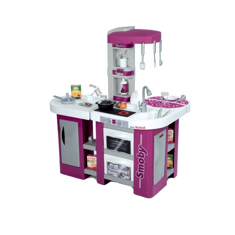 Bucatarie cu 33 accesorii Smoby Mini Tefal Studio XL 24129, Multicolor