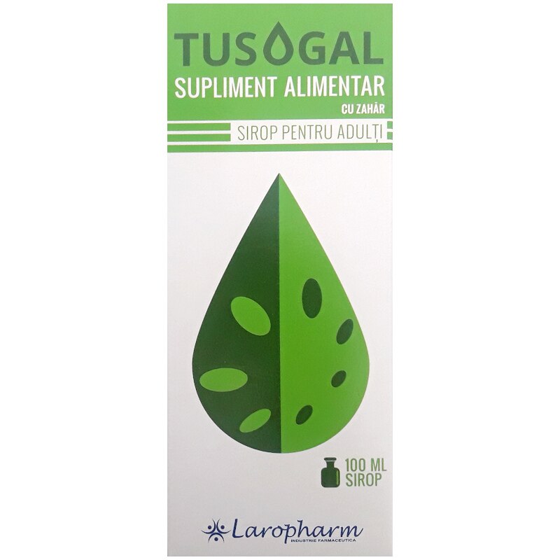 Tusogal, sirop pentru adulti, 100 ml, Laropharm