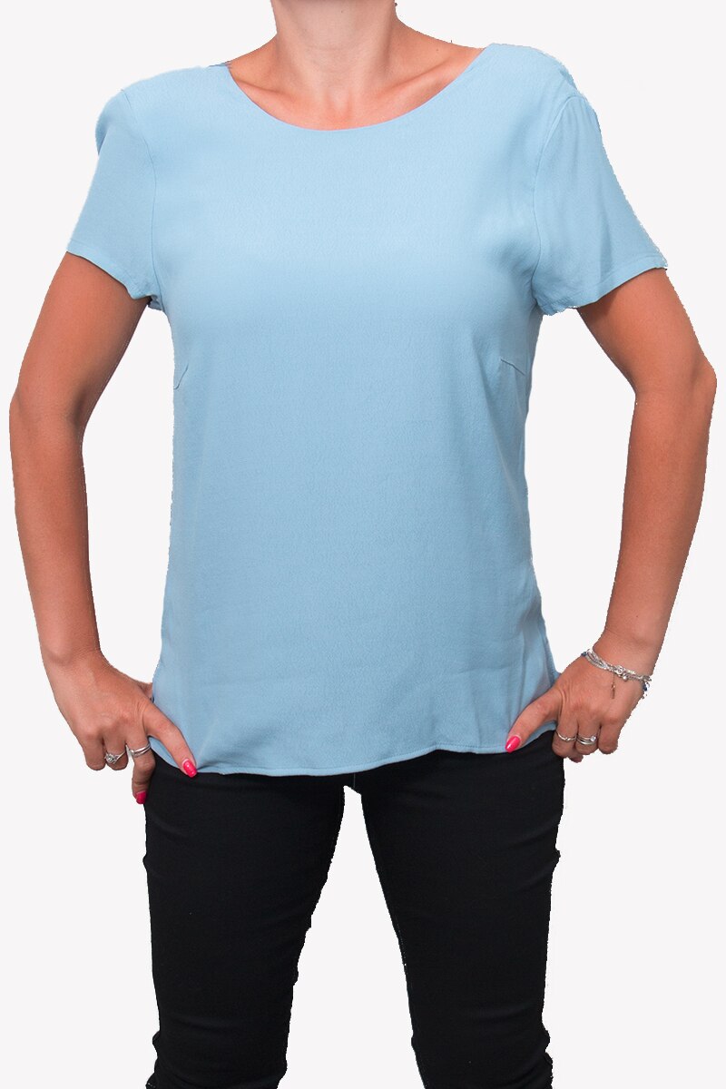 Bluza Object, Albastru