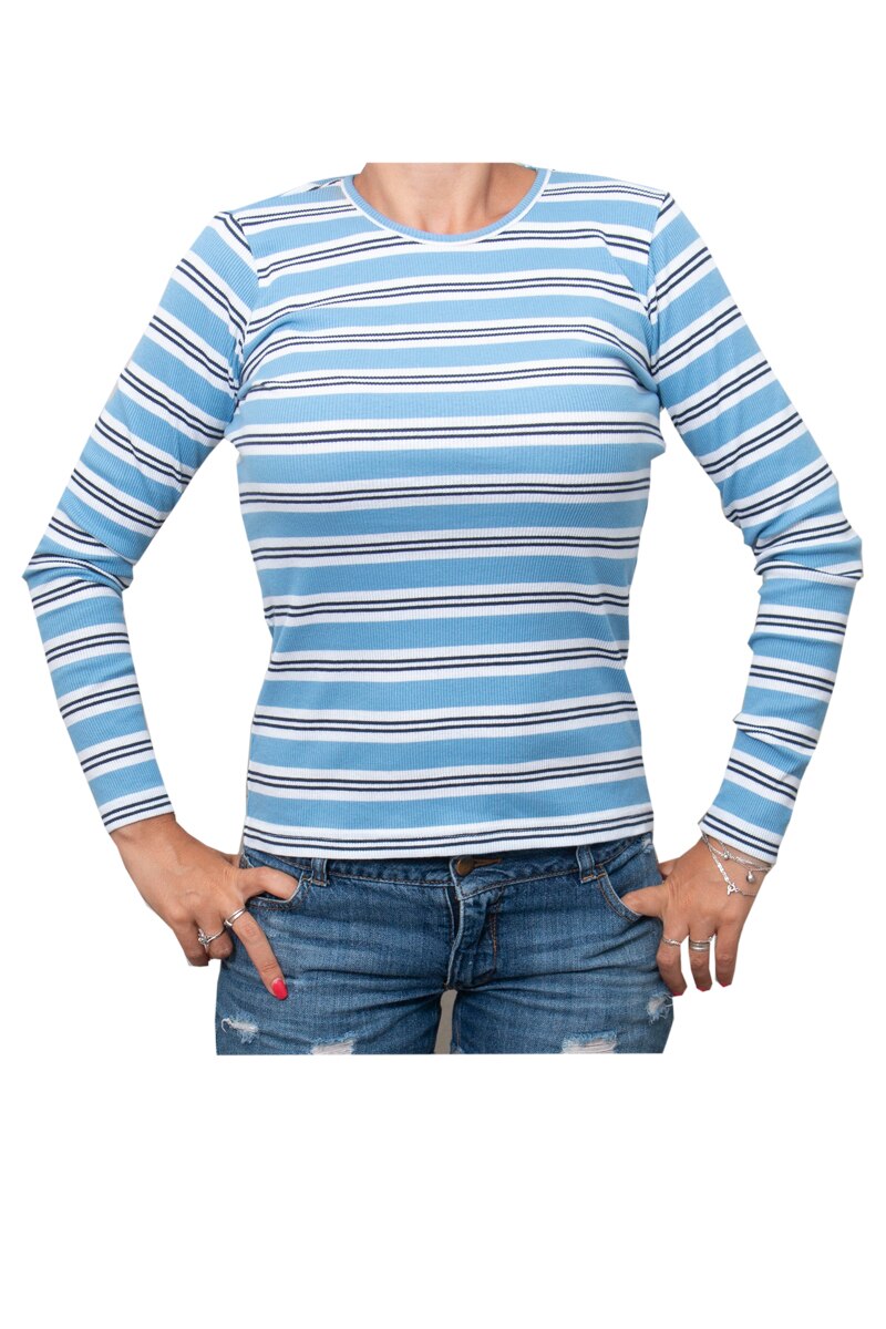 Bluza in dungi Sisters Point, 2, Albastru