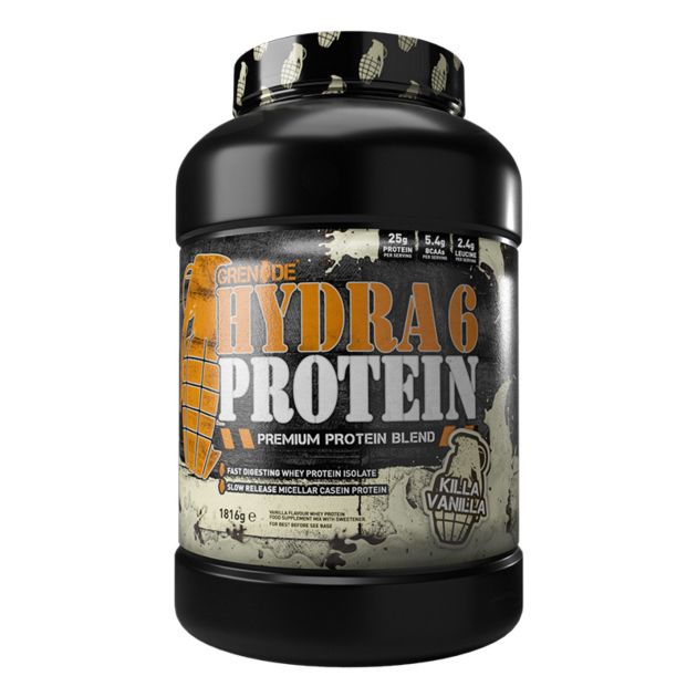 Proteine, Grenade, Hydra 6, aroma vanilie, 1.8 KG