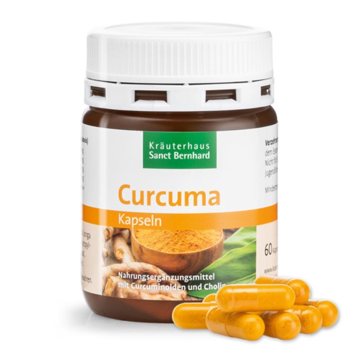 Capsule Curcuma Sanct Bernhard 60 buc