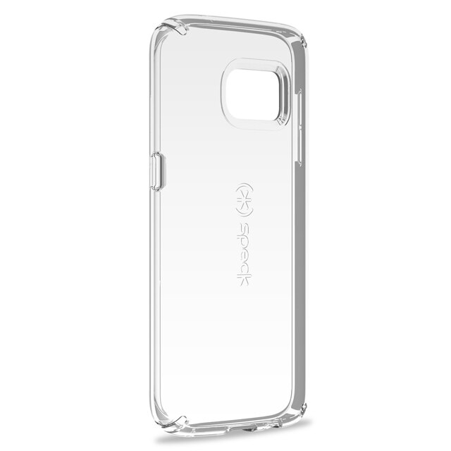 Husa Samsung Galaxy S7 Clear Military-Grade Protection Speck, transparenta, 14.2 cm inaltime