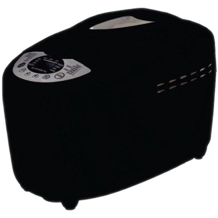 Masina de paine Studio Casa French Taste Blackline Family BM1401B, 800 W, 12 programe, 2 palete malaxoare, Program Gluten free, 1250 g, Negru