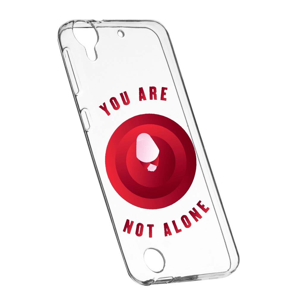 Husa de protectie The Handmaid`s Tale pentru HTC Desire 825/10 Lifestyle, rezistenta la uzura, anti-alunecare, din silicon Premium, 284