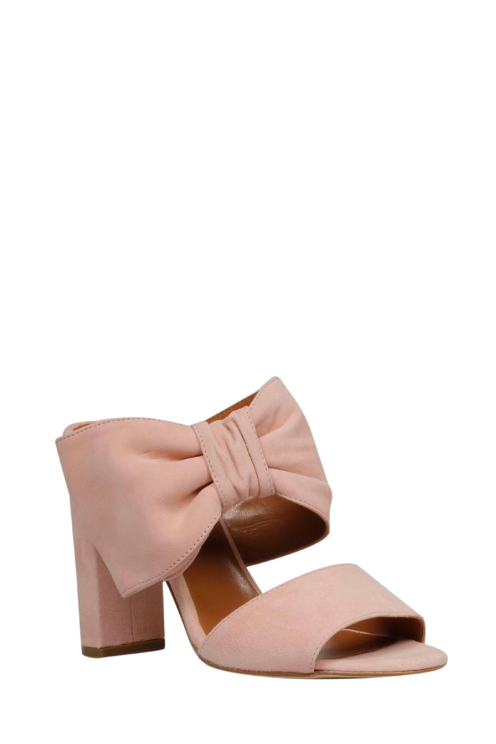 Pantofi cu toc dama, Paris Texas, Roz, PX147SUEDECONTOUR, 38 - eMAG.ro