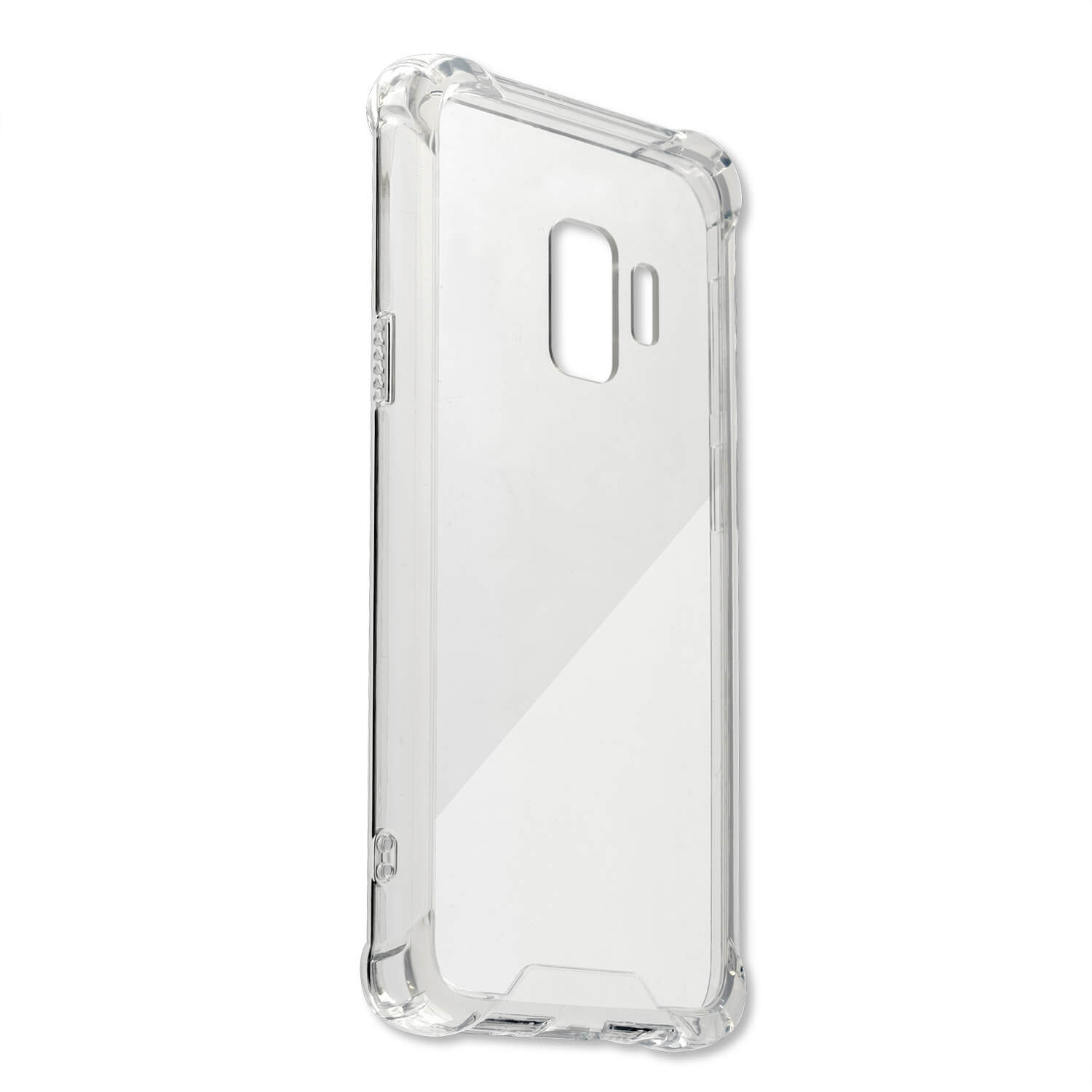 Carcasa hibrida rezistenta la socuri pentru Samsung Galaxy S9, 4smarts Hard Cover Ibiza, transparent