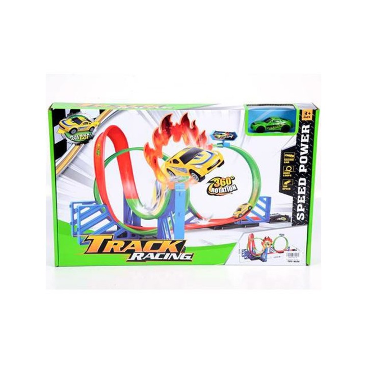 MK Toys 3320160 Track Racing versenypálya hurokkal