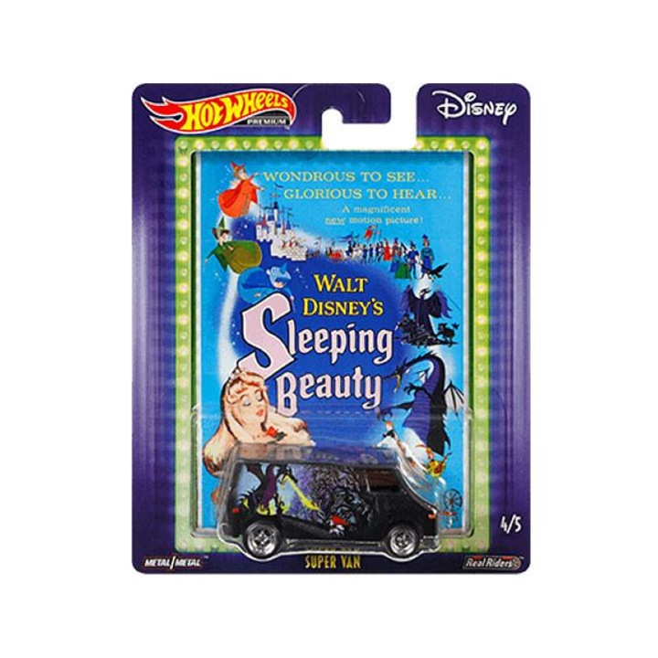 Mattel 1707793 Hot Wheels Disney Premium: Super Van kisautó 1/64 - Mattel