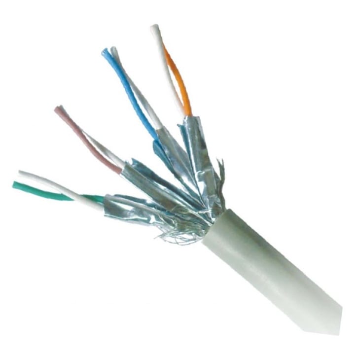 Gembird FTP LSZH cat.6A 0,5m ΠΆΡΠ»Ρ RJ45 ΠΏΠ°Ρ ΠΊΠ°Π±Π΅Π»