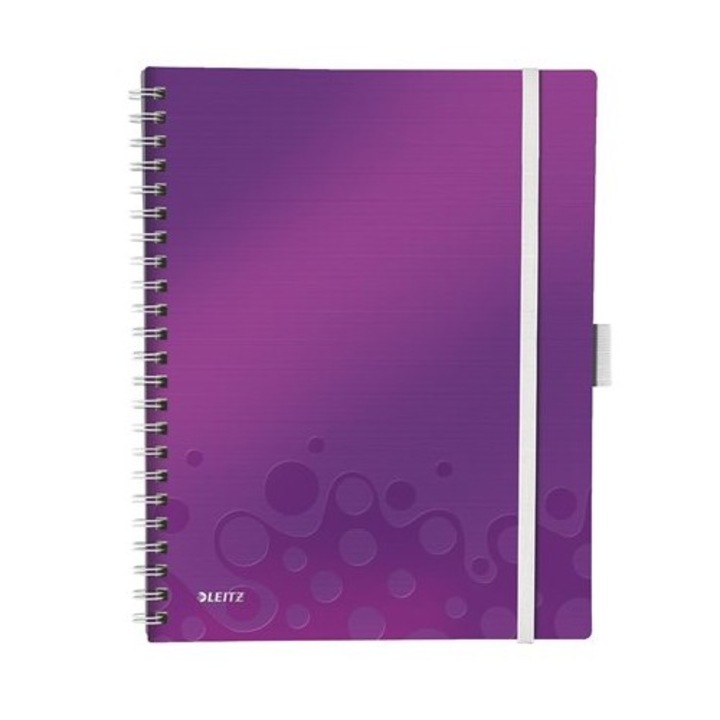 Тетрадка Leitz Wow Active, 80 листау А4у Със спирала
