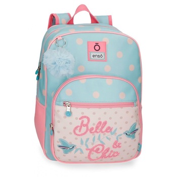 Rucsac imprimeu colorat 38 cm Enso Belle and Chic Rucsac imprimeu colorat 38 cm Enso Belle and Chic