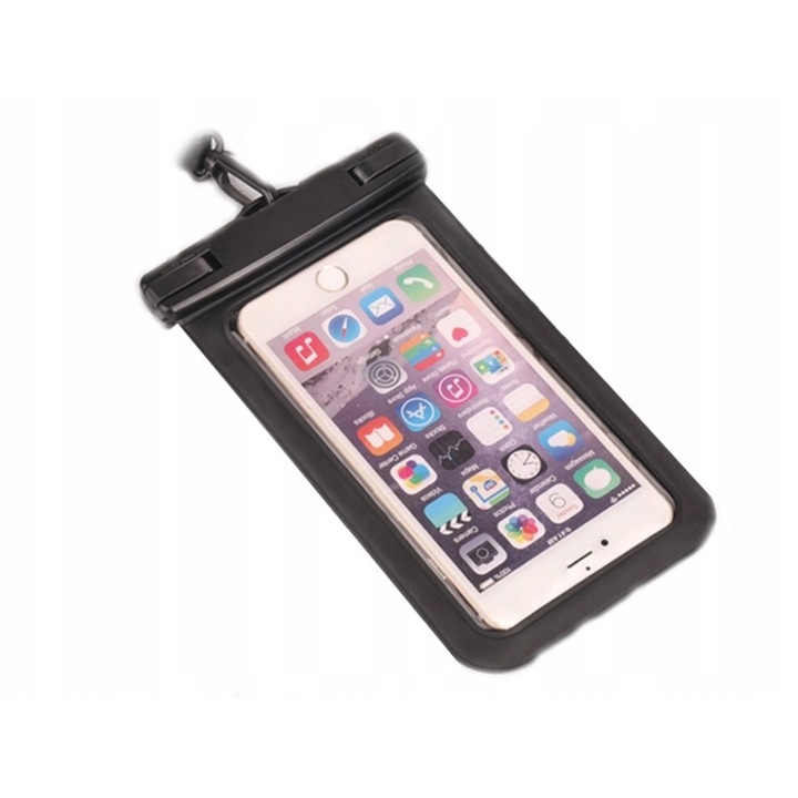 Husa universala pentru telefon, Waterproof Case /Negru