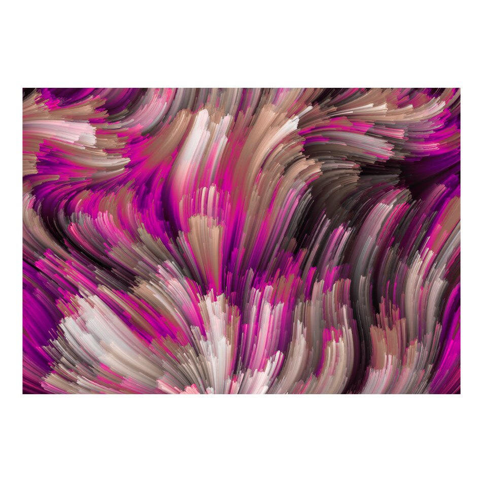 Fototapet vlies - Purple Energy - 100 x 70 cm