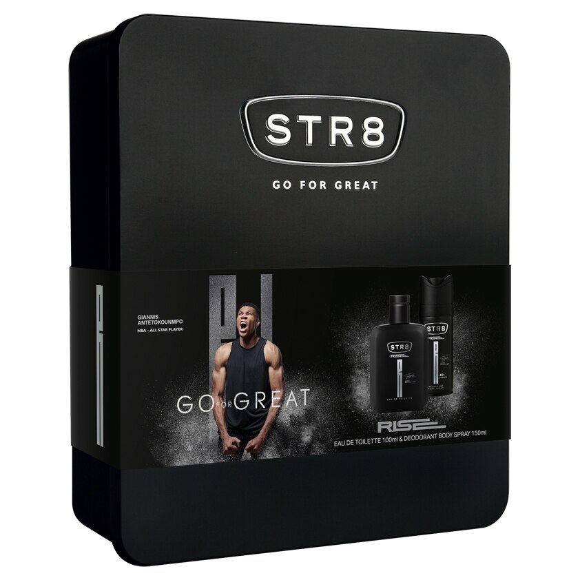 Set STR8 Rise, Barbati: Apa Toaleta, 100 ml + Deo Spray, 150 ml