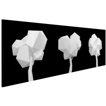 Tablou canvas - Arbori geometrici - 135 x 45 cm Tablou canvas - Arbori geometrici - 135 x 45 cm